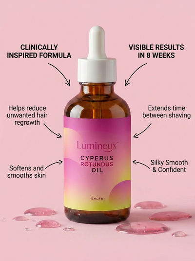 Lumineux Cyperus Rotundus Hair Reduction Oil